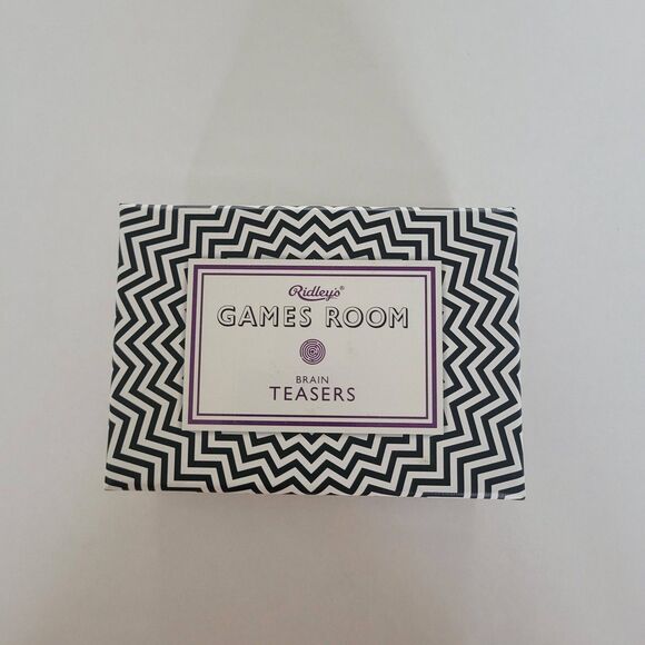 Brain Teasers Card Game ~ Ridley's Games Room - Picture 2 of 6